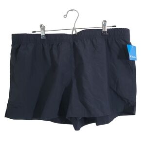 NWT Columbia Sandy River Nylon Shorts XL Black Outdoor Hiking Gorpcore